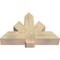 Ekena Millwork Kennewick Rough Sawn Timber Gable Bracket, Douglas Fir, 36"W x 24"H x 6"D x 6"F, 16/12 Pitch GBW036X24X0606KEN00RDF - alternate 2